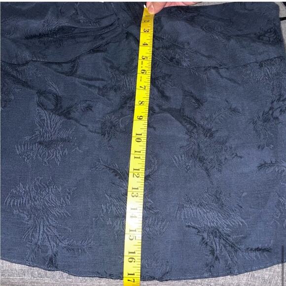 Veronica Beard Belinda Ink One-Shoulder Jacquard NWT Linen Top Size 12 - Picture 4 of 7